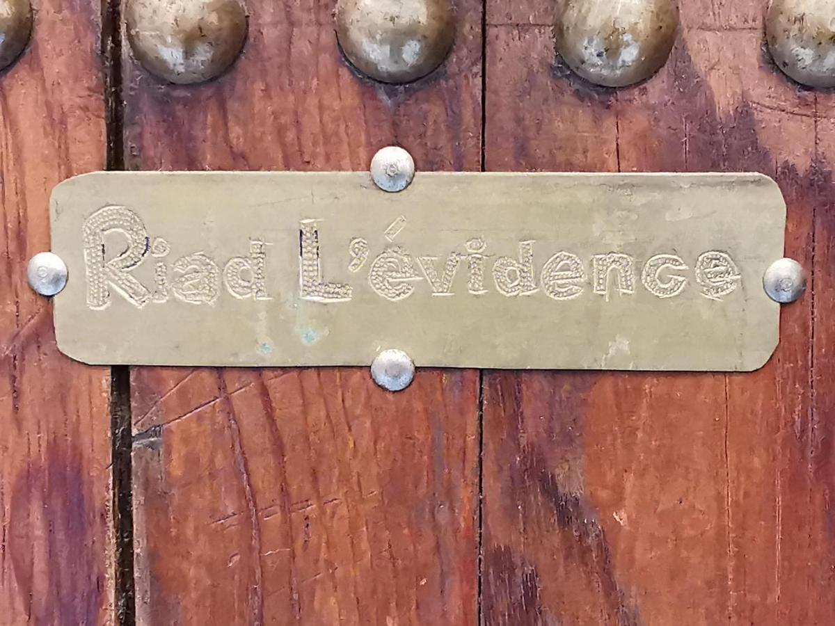 Riad L'Evidence Marraquexe Exterior foto